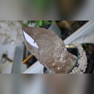 Rainbow Smokey Quartz Crystal Point